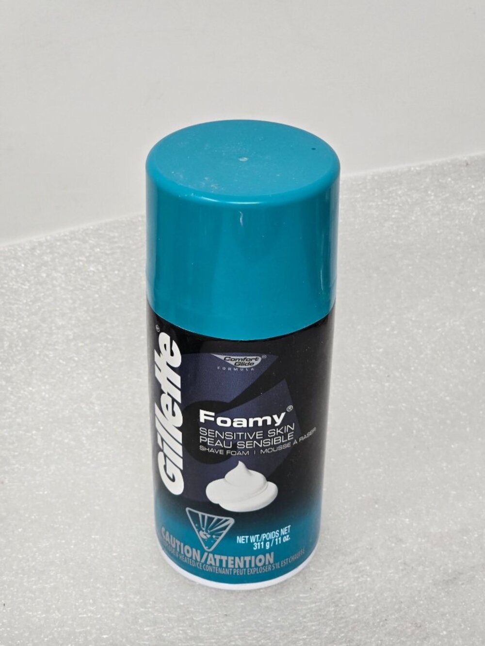 Gillette Foamy Shave Foam Sensitive Skin Comfort Glide Formula 11 Oz